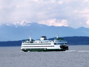 Seattle ferry exterior